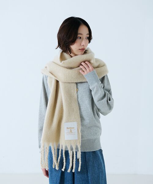 Rouge vif la cle / ルージュ・ヴィフ ラクレ マフラー・ショール・スヌード・ストール | 【BARBOUR/バブアー】Ellison Scarf / エリソンスカーフ / | 詳細1