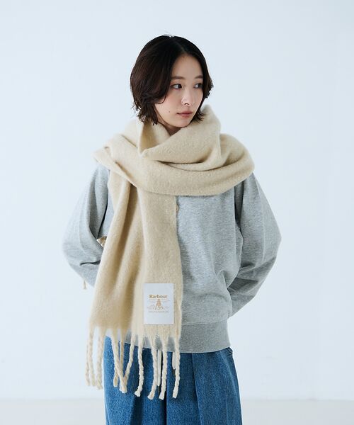 Rouge vif la cle / ルージュ・ヴィフ ラクレ マフラー・ショール・スヌード・ストール | 【BARBOUR/バブアー】Ellison Scarf / エリソンスカーフ / | 詳細2