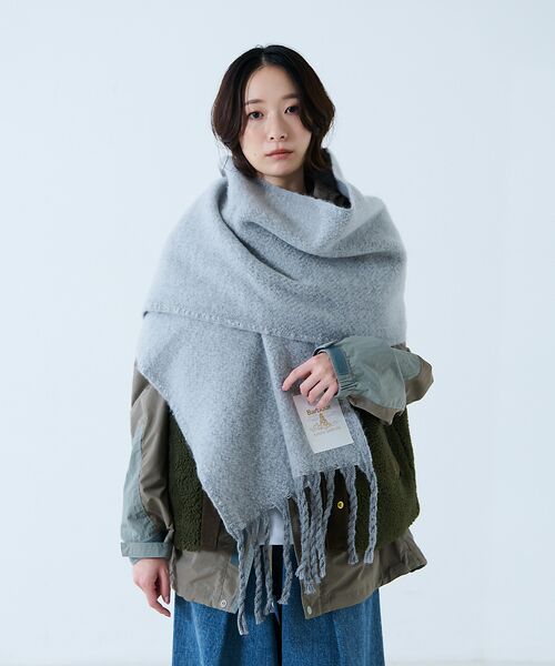 Rouge vif la cle / ルージュ・ヴィフ ラクレ マフラー・ショール・スヌード・ストール | 【BARBOUR/バブアー】Ellison Scarf / エリソンスカーフ / | 詳細5