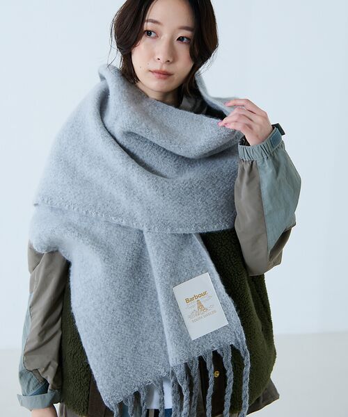 Rouge vif la cle / ルージュ・ヴィフ ラクレ マフラー・ショール・スヌード・ストール | 【BARBOUR/バブアー】Ellison Scarf / エリソンスカーフ / | 詳細8