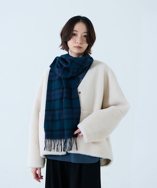 Rouge vif la cle / ルージュ・ヴィフ ラクレ マフラー・ショール・スヌード・ストール | 【BARBOUR/バブアー】タータンスカーフ / マフラー / ウール / チェ | 詳細1