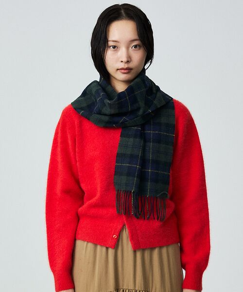 Rouge vif la cle / ルージュ・ヴィフ ラクレ マフラー・ショール・スヌード・ストール | 【BARBOUR/バブアー】タータンスカーフ / マフラー / ウール / チェ | 詳細8