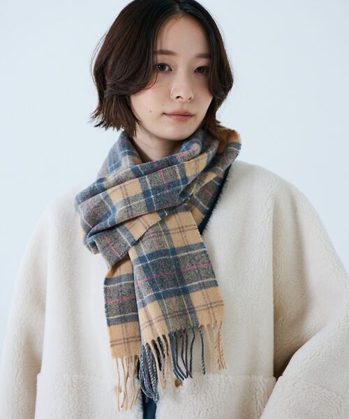Rouge vif la cle / ルージュ・ヴィフ ラクレ マフラー・ショール・スヌード・ストール | 【BARBOUR/バブアー】タータンスカーフ / マフラー / ウール / チェ | 詳細12