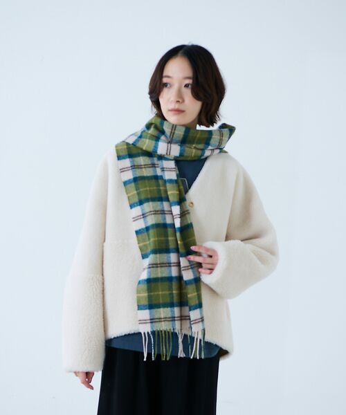 Rouge vif la cle / ルージュ・ヴィフ ラクレ マフラー・ショール・スヌード・ストール | 【BARBOUR/バブアー】タータンスカーフ / マフラー / ウール / チェ | 詳細18