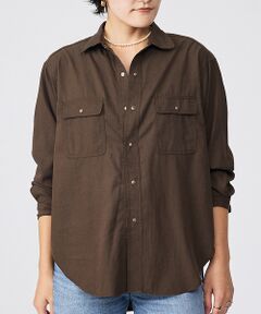 Rouge vif la cle / ルージュ・ヴィフ ラクレ シャツ・ブラウス | 【Le Melange/ル・メランジュ】テンセルナイロンツイルシャツ / セット