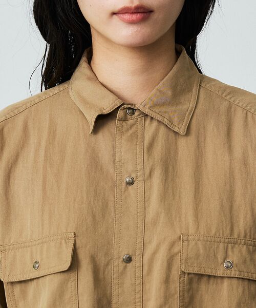 Rouge vif la cle / ルージュ・ヴィフ ラクレ シャツ・ブラウス | 【Le Melange/ル・メランジュ】テンセルナイロンツイルシャツ / セット | 詳細6