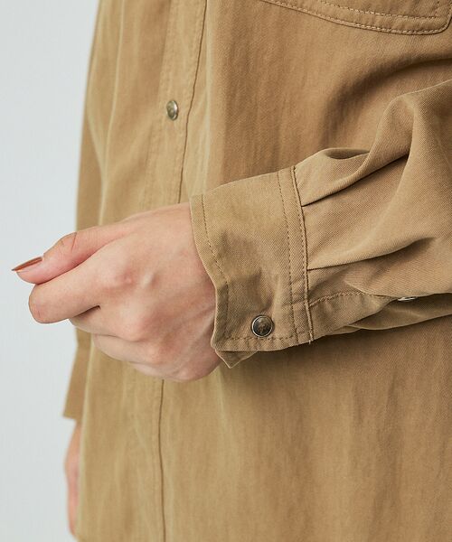 Rouge vif la cle / ルージュ・ヴィフ ラクレ シャツ・ブラウス | 【Le Melange/ル・メランジュ】テンセルナイロンツイルシャツ / セット | 詳細8