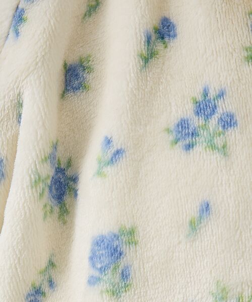 Rouge vif la cle / ルージュ・ヴィフ ラクレ パーカー | 【JEMORGAN / ジェーイーモーガン】フリース花柄フルジップパーカー/JF | 詳細9