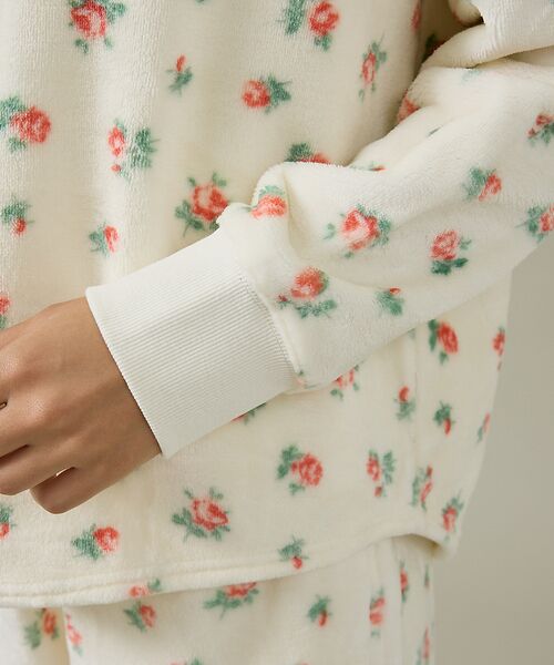 Rouge vif la cle / ルージュ・ヴィフ ラクレ スウェット | 【JEMORGAN / ジェーイーモーガン】フリース花柄長袖＆パンツ＆巾着3点セ | 詳細10