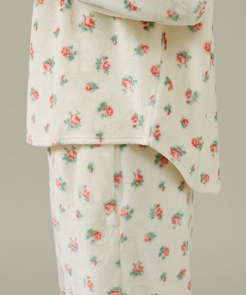 Rouge vif la cle / ルージュ・ヴィフ ラクレ スウェット | 【JEMORGAN / ジェーイーモーガン】フリース花柄長袖＆パンツ＆巾着3点セ | 詳細12