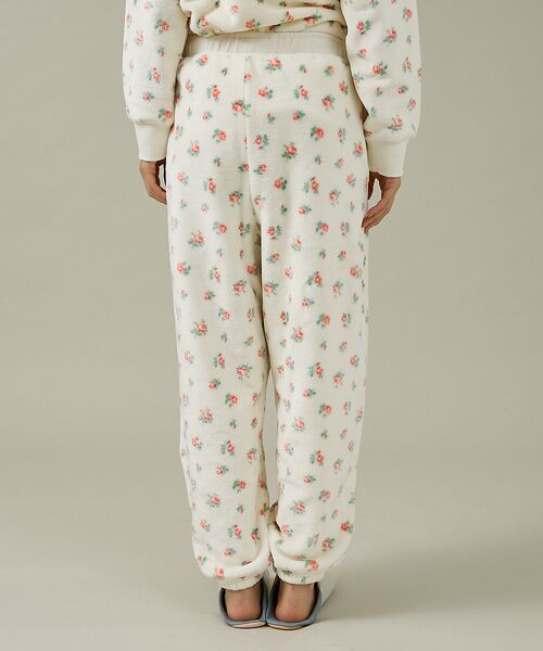 Rouge vif la cle / ルージュ・ヴィフ ラクレ スウェット | 【JEMORGAN / ジェーイーモーガン】フリース花柄長袖＆パンツ＆巾着3点セ | 詳細14