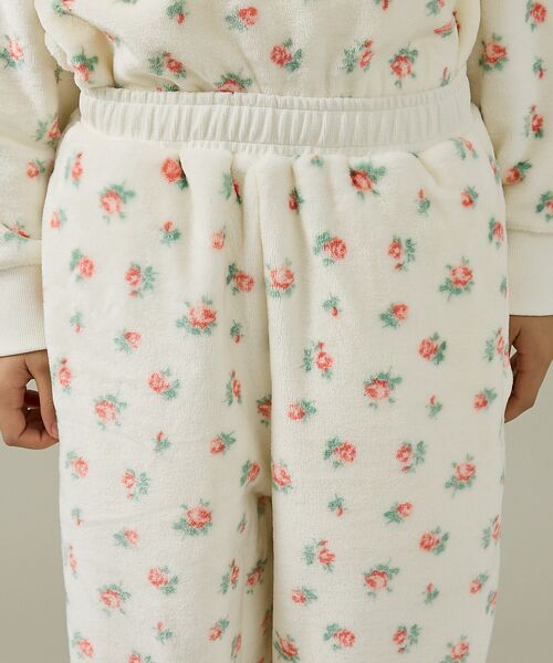 Rouge vif la cle / ルージュ・ヴィフ ラクレ スウェット | 【JEMORGAN / ジェーイーモーガン】フリース花柄長袖＆パンツ＆巾着3点セ | 詳細15