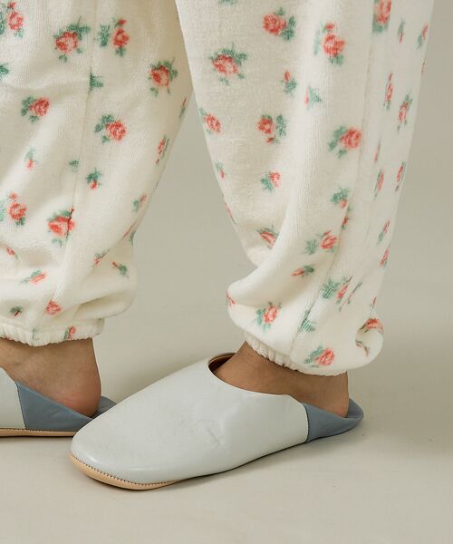 Rouge vif la cle / ルージュ・ヴィフ ラクレ スウェット | 【JEMORGAN / ジェーイーモーガン】フリース花柄長袖＆パンツ＆巾着3点セ | 詳細18