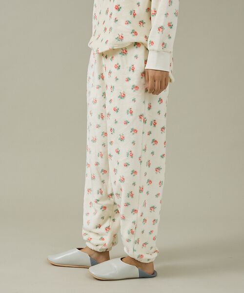 Rouge vif la cle / ルージュ・ヴィフ ラクレ スウェット | 【JEMORGAN / ジェーイーモーガン】フリース花柄長袖＆パンツ＆巾着3点セ | 詳細5