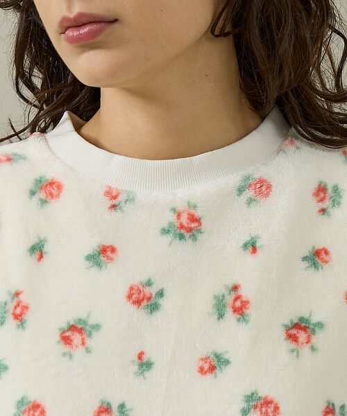 Rouge vif la cle / ルージュ・ヴィフ ラクレ スウェット | 【JEMORGAN / ジェーイーモーガン】フリース花柄長袖＆パンツ＆巾着3点セ | 詳細9