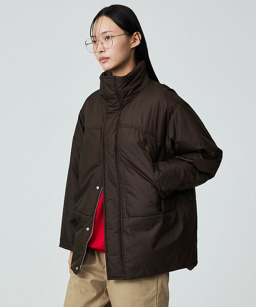 Rouge vif la cle / ルージュ・ヴィフ ラクレ ダウンジャケット・ベスト | 【Le Melange/ル・メランジュ】モンスターパーカー / スタンドカラーコ | 詳細3