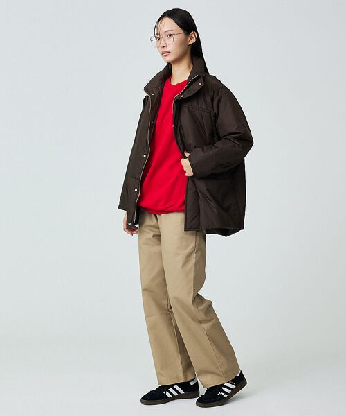 Rouge vif la cle / ルージュ・ヴィフ ラクレ ダウンジャケット・ベスト | 【Le Melange/ル・メランジュ】モンスターパーカー / スタンドカラーコ | 詳細4