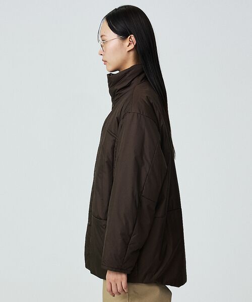 Rouge vif la cle / ルージュ・ヴィフ ラクレ ダウンジャケット・ベスト | 【Le Melange/ル・メランジュ】モンスターパーカー / スタンドカラーコ | 詳細6