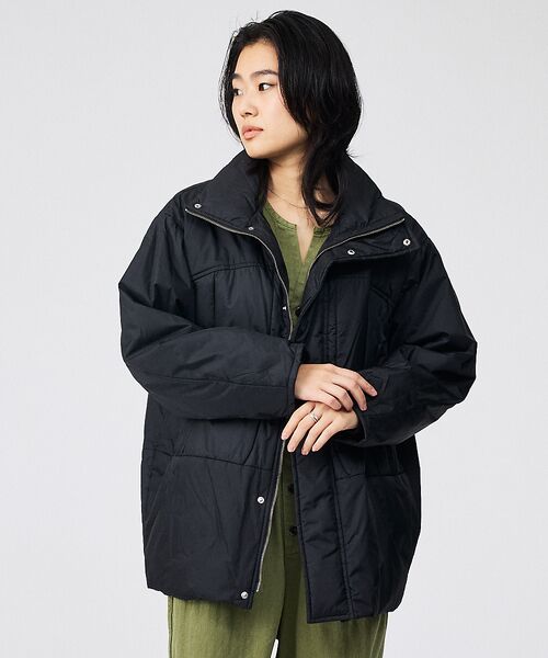 Rouge vif la cle / ルージュ・ヴィフ ラクレ ダウンジャケット・ベスト | 【Le Melange/ル・メランジュ】モンスターパーカー / スタンドカラーコ | 詳細15