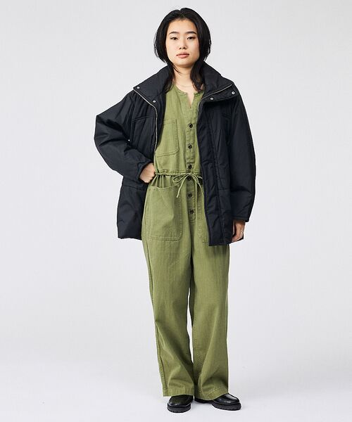 Rouge vif la cle / ルージュ・ヴィフ ラクレ ダウンジャケット・ベスト | 【Le Melange/ル・メランジュ】モンスターパーカー / スタンドカラーコ | 詳細16