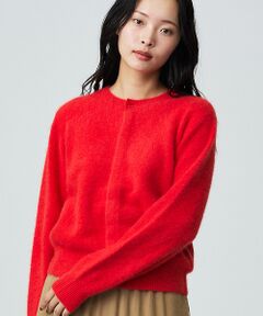 Rouge vif la cle / ルージュ・ヴィフ ラクレ ニット・セーター | 【Le Melange/ル・メランジュ】前後2WAY クルーネックカーディガン