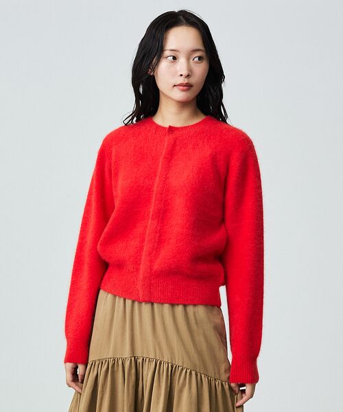 Rouge vif la cle / ルージュ・ヴィフ ラクレ ニット・セーター | 【Le Melange/ル・メランジュ】前後2WAY クルーネックカーディガン | 詳細9