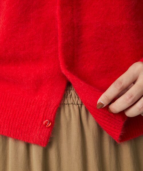 Rouge vif la cle / ルージュ・ヴィフ ラクレ ニット・セーター | 【Le Melange/ル・メランジュ】前後2WAY クルーネックカーディガン | 詳細19