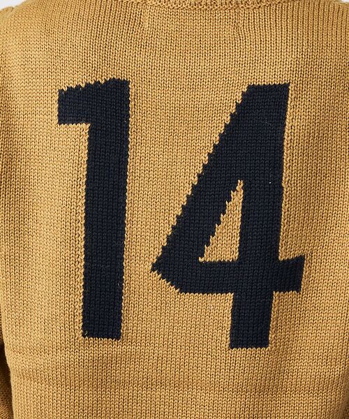 Rouge vif la cle / ルージュ・ヴィフ ラクレ ニット・セーター | 【Le Melange/ル・メランジュ】ナンバリングケーブルニットプルオーバー | 詳細20