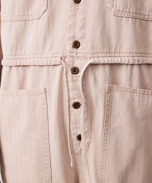 Rouge vif la cle / ルージュ・ヴィフ ラクレ サロペット・オールインワン | 【Le Melange/ル・メランジュ】ワークオールインワン / つなぎ | 詳細13