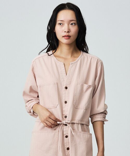 Rouge vif la cle / ルージュ・ヴィフ ラクレ サロペット・オールインワン | 【Le Melange/ル・メランジュ】ワークオールインワン / つなぎ | 詳細3