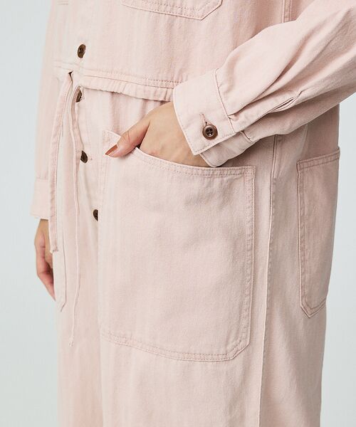 Rouge vif la cle / ルージュ・ヴィフ ラクレ サロペット・オールインワン | 【Le Melange/ル・メランジュ】ワークオールインワン / つなぎ | 詳細9