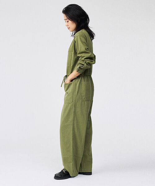 Rouge vif la cle / ルージュ・ヴィフ ラクレ サロペット・オールインワン | 【Le Melange/ル・メランジュ】ワークオールインワン / つなぎ | 詳細18