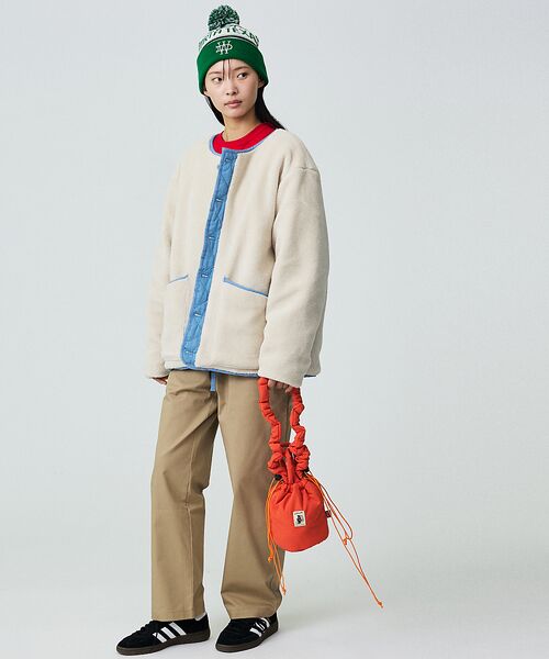 Rouge vif la cle / ルージュ・ヴィフ ラクレ ショルダーバッグ | 【COBMASTER/コブマスター】PADDED-MUFFIN DRAWSTRI | 詳細2