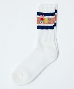 Rouge vif la cle / ルージュ・ヴィフ ラクレ ソックス | 【FRUIT OF THE LOOM/フルーツ・オブ・ザ・ルーム】【コラボ 】ク