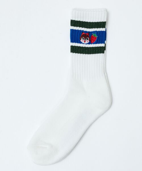 Rouge vif la cle / ルージュ・ヴィフ ラクレ ソックス | 【FRUIT OF THE LOOM/フルーツ・オブ・ザ・ルーム】【コラボ 】ク | 詳細4