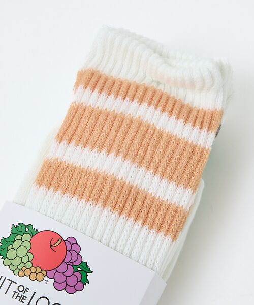 Rouge vif la cle / ルージュ・ヴィフ ラクレ ソックス | 【FRUIT OF THE LOOM/フルーツ・オブ・ザ・ルーム】【3足セット】 | 詳細9