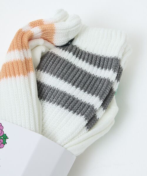 Rouge vif la cle / ルージュ・ヴィフ ラクレ ソックス | 【FRUIT OF THE LOOM/フルーツ・オブ・ザ・ルーム】【3足セット】 | 詳細11