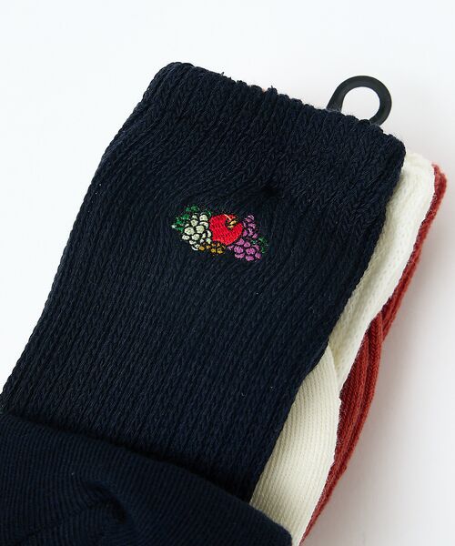 Rouge vif la cle / ルージュ・ヴィフ ラクレ ソックス | 【FRUIT OF THE LOOM/フルーツ・オブ・ザ・ルーム】【3足セット】 | 詳細15