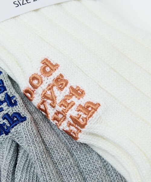 Rouge vif la cle / ルージュ・ヴィフ ラクレ ソックス | 【FRUIT OF THE LOOM/フルーツ・オブ・ザ・ルーム】【3足セット】 | 詳細18