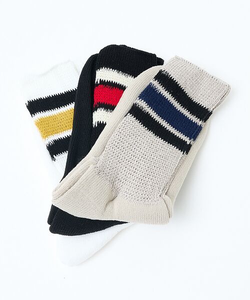 Rouge vif la cle / ルージュ・ヴィフ ラクレ ソックス | 【FRUIT OF THE LOOM/フルーツ・オブ・ザ・ルーム】【3足セット】 | 詳細20