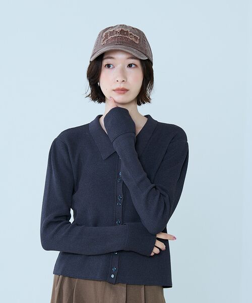 Rouge vif la cle / ルージュ・ヴィフ ラクレ ハット | 【Dickies/ディッキーズ】EX PIGMENT  LOGO CAP/キャッ | 詳細1