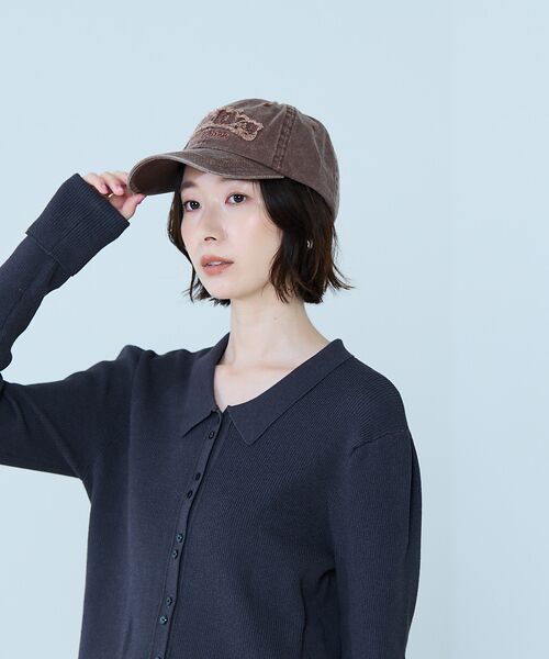 Rouge vif la cle / ルージュ・ヴィフ ラクレ ハット | 【Dickies/ディッキーズ】EX PIGMENT  LOGO CAP/キャッ | 詳細2