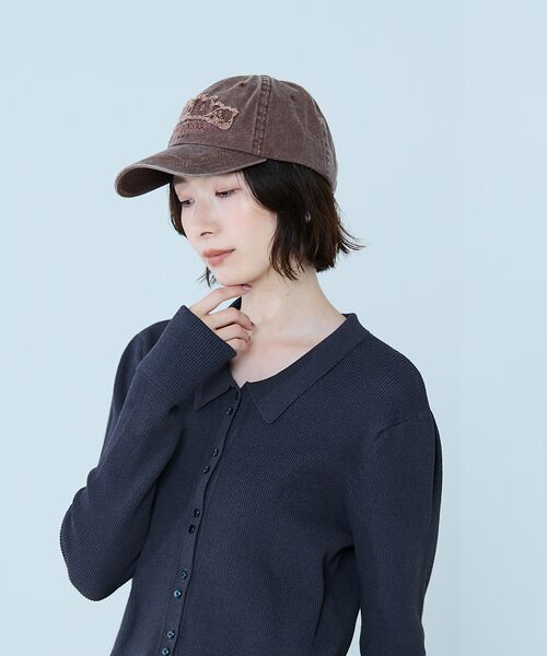Rouge vif la cle / ルージュ・ヴィフ ラクレ ハット | 【Dickies/ディッキーズ】EX PIGMENT  LOGO CAP/キャッ | 詳細3