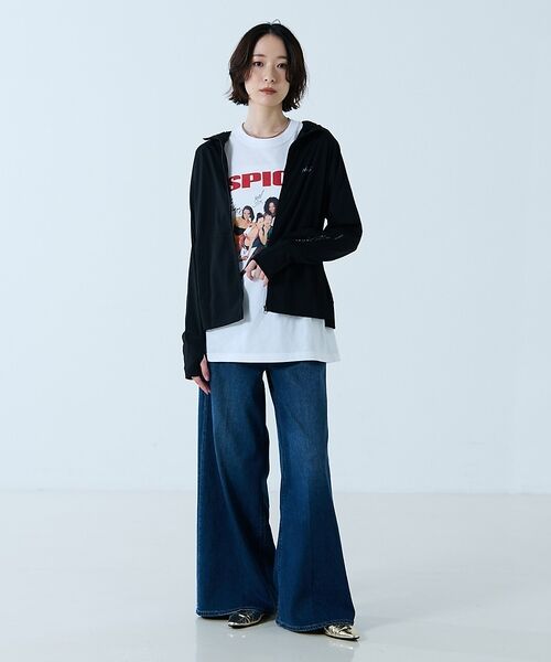 Rouge vif la cle / ルージュ・ヴィフ ラクレ パーカー | 【NANGA / ナンガ】Air Flex RASH GUARD ZIP PK | 詳細1
