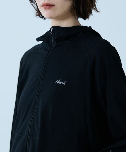 Rouge vif la cle / ルージュ・ヴィフ ラクレ パーカー | 【NANGA / ナンガ】Air Flex RASH GUARD ZIP PK | 詳細12