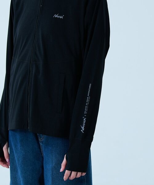 Rouge vif la cle / ルージュ・ヴィフ ラクレ パーカー | 【NANGA / ナンガ】Air Flex RASH GUARD ZIP PK | 詳細17
