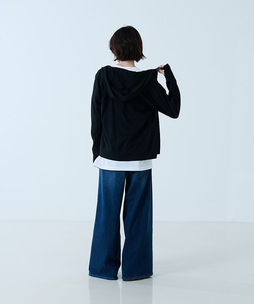 Rouge vif la cle / ルージュ・ヴィフ ラクレ パーカー | 【NANGA / ナンガ】Air Flex RASH GUARD ZIP PK | 詳細3