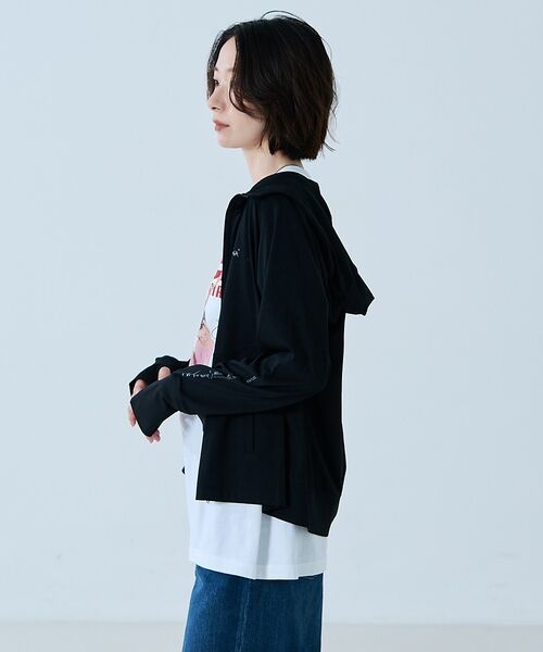 Rouge vif la cle / ルージュ・ヴィフ ラクレ パーカー | 【NANGA / ナンガ】Air Flex RASH GUARD ZIP PK | 詳細5