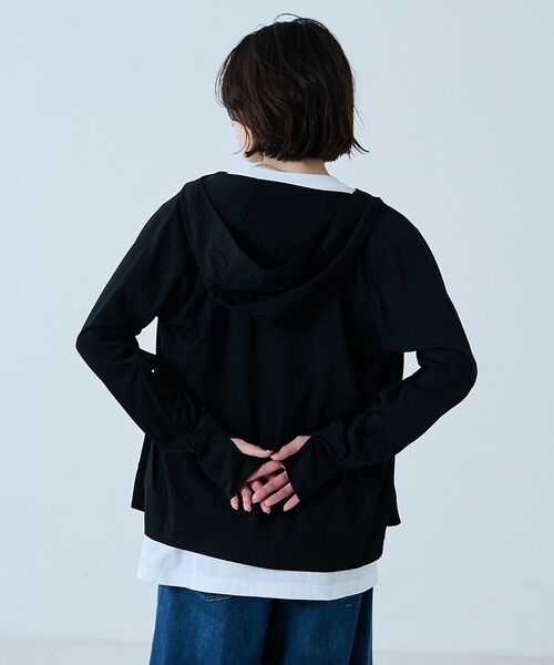 Rouge vif la cle / ルージュ・ヴィフ ラクレ パーカー | 【NANGA / ナンガ】Air Flex RASH GUARD ZIP PK | 詳細6