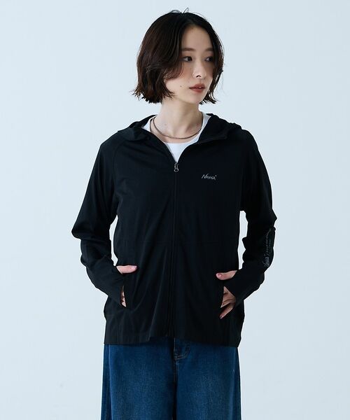 Rouge vif la cle / ルージュ・ヴィフ ラクレ パーカー | 【NANGA / ナンガ】Air Flex RASH GUARD ZIP PK | 詳細7